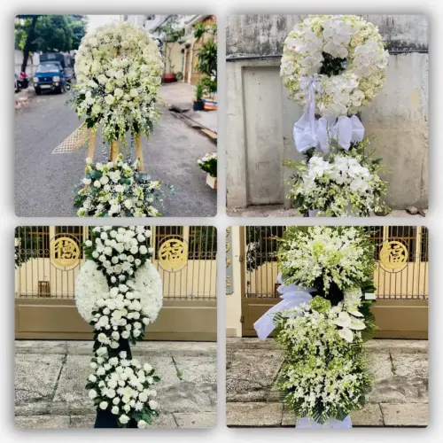Đặt Hoa Đám Tang Ở Bến Cát, Bình Dương