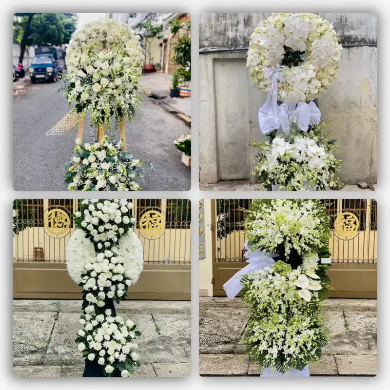 Đặt Hoa Đám Tang Ở Bến Cát, Bình Dương