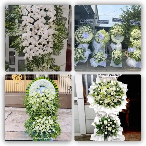Đặt Hoa Đám Tang Ở Bến Lức, Long An