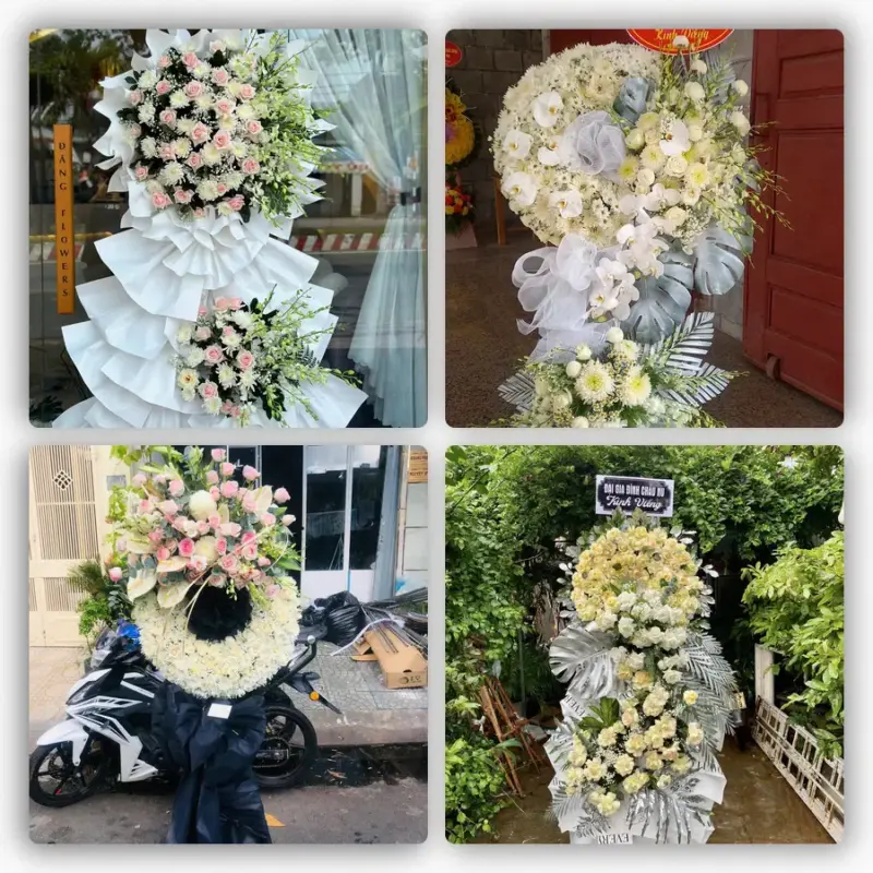 Đặt Hoa Đám Tang Ở Cần Giuộc, Long An