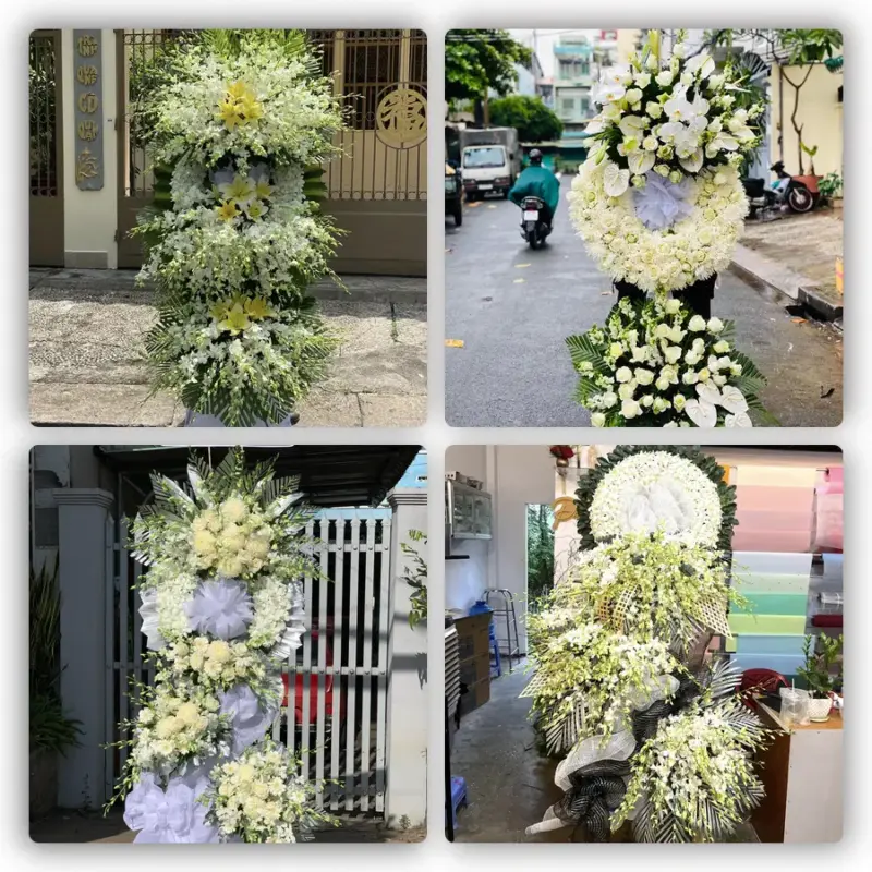 Đặt Hoa Đám Tang Ở Cầu Kè, Trà Vinh