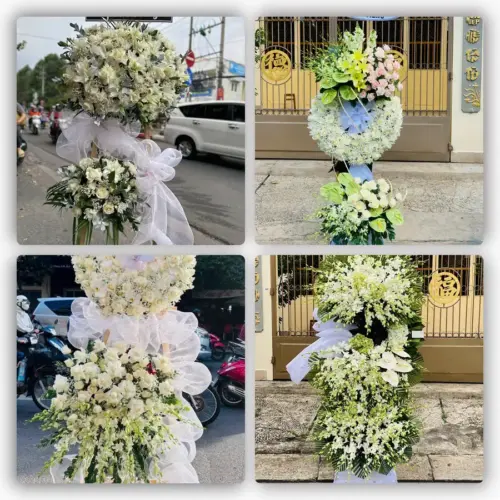 Đặt Hoa Đám Tang Ở Hà Lam, Thăng Bình