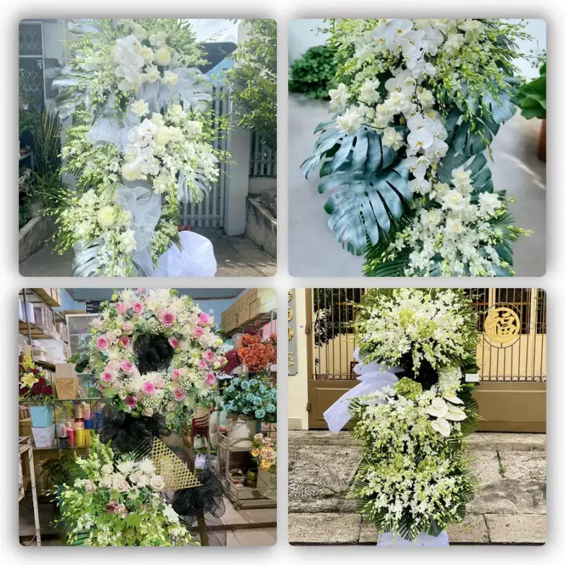 Đặt Hoa Đám Tang Ở Khu Vực Xã Cẩm Giang, Thành phố Hải Phòng