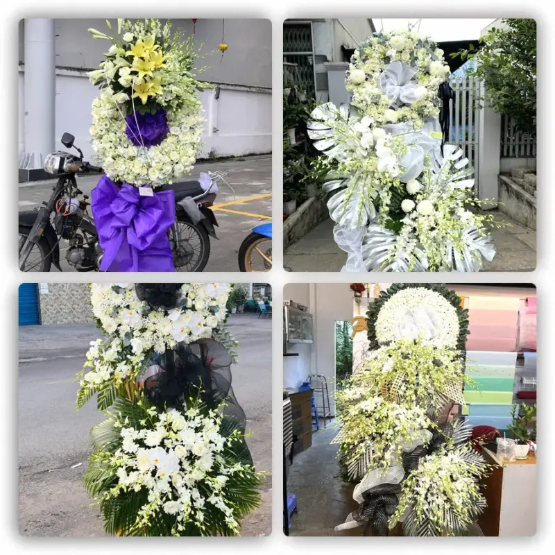 Đặt Hoa Đám Tang Ở Long Điền, Bà Rịa VT