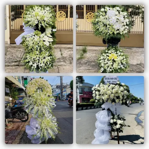 Đặt Hoa Đám Tang Ở Mỏ Cày Nam, Bến Tre