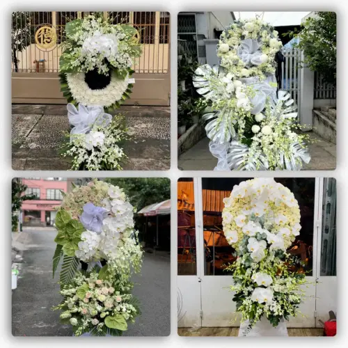 Đặt Hoa Đám Tang Ở Nhà Bàng, Tịnh Biên