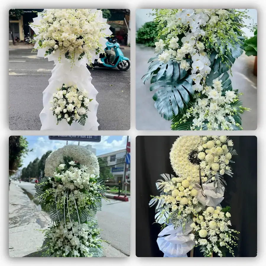 Mẫu hoa đám tang tham khảo ở Phường An Dương, Thành phố Hải Phòng