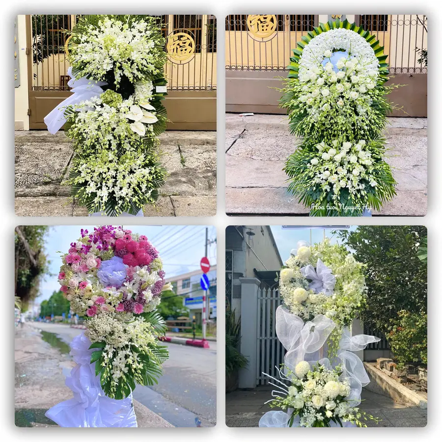 Mẫu hoa đám tang tham khảo ở Phường An Hội, Tỉnh Vĩnh Long