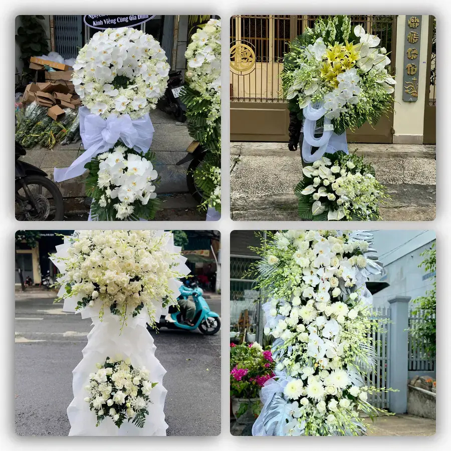 Mẫu hoa đám tang tham khảo ở Phường Đại Mỗ, Thành phố Hà Nội