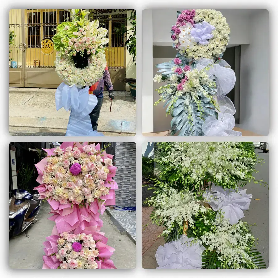 Mẫu hoa đám tang tham khảo ở Phường Đông Sơn, Tỉnh Thanh Hóa
