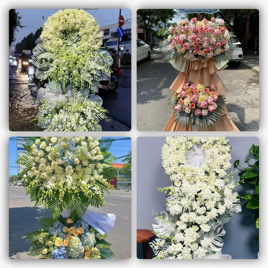 Mẫu hoa đám tang tham khảo ở Phường Hội Phú, Tỉnh Gia Lai