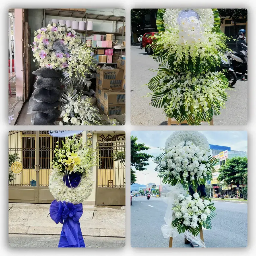 Mẫu hoa đám tang tham khảo ở Phường Mỹ Thới, Tỉnh An Giang