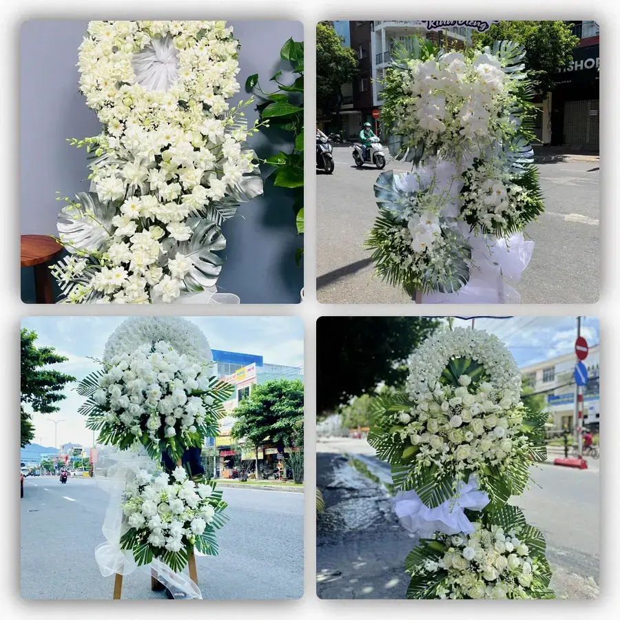 Mẫu hoa đám tang tham khảo ở Phường Sài Gòn, Thành phố Hồ Chí Minh