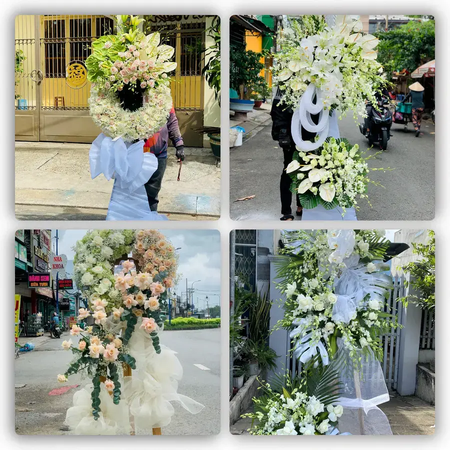 Mẫu hoa đám tang tham khảo ở Phường Tân Triều, Tỉnh Đồng Nai