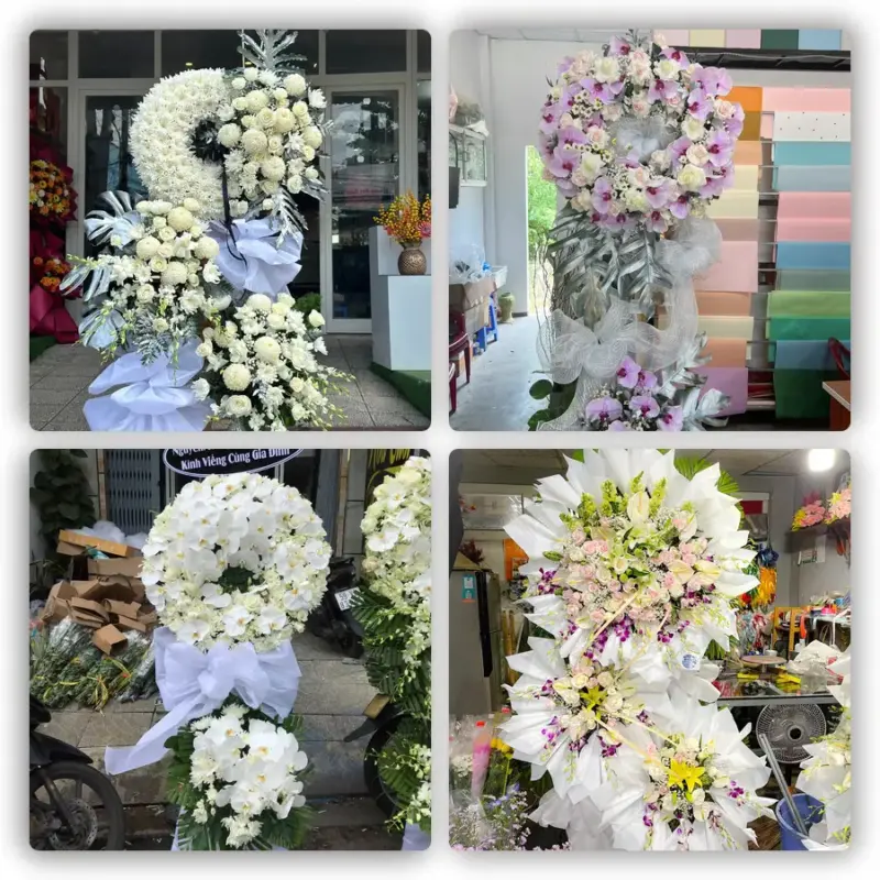 Đặt Hoa Đám Tang Ở Quán Hàu, Quảng Ninh