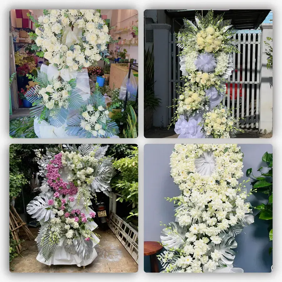 Mẫu hoa đám tang tham khảo ở Quận Phú Nhuận, Hồ Chí Minh