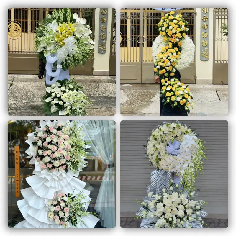 Đặt Hoa Đám Tang Ở Quỳnh Côi, Thái Bình