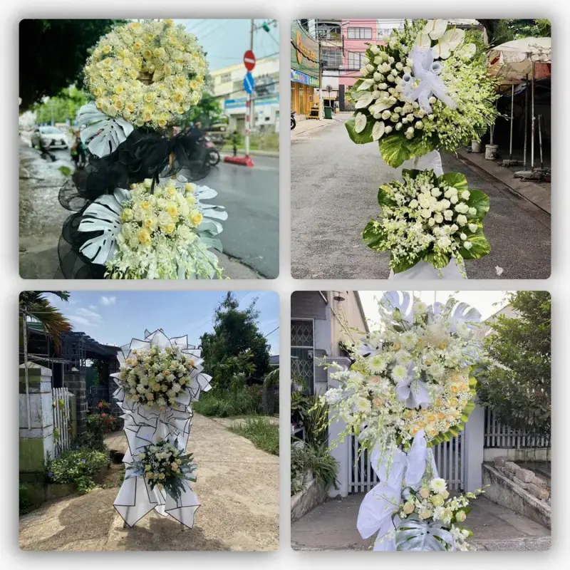 Đặt Hoa Đám Tang Ở Tân Bình, Hiệp Đức