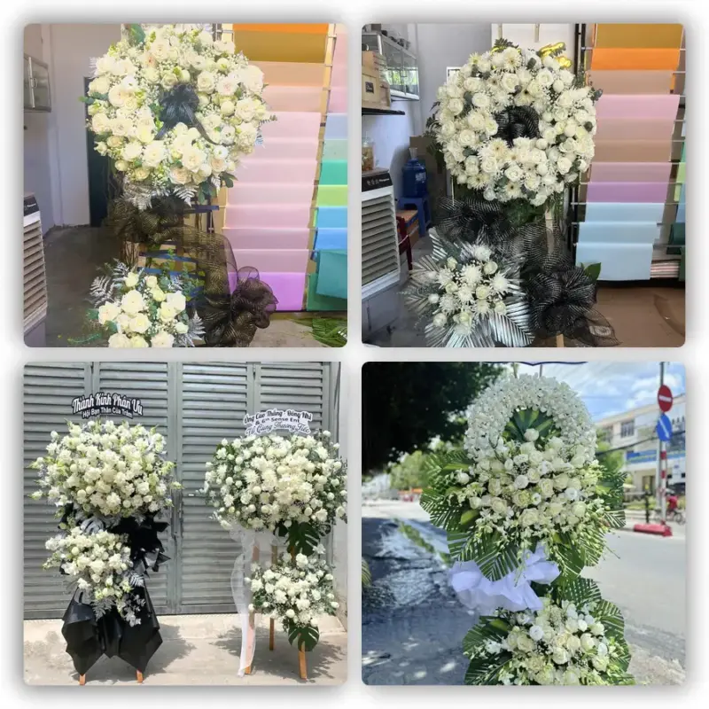 Đặt Hoa Đám Tang Ở Tân Hưng, Long An