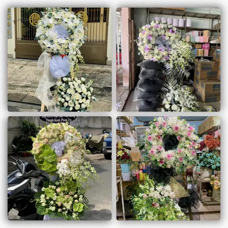 Đặt Hoa Đám Tang Ở Tân Phước, Tiền Giang
