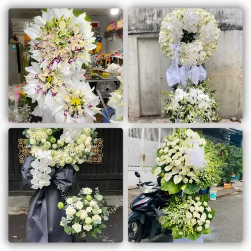 Đặt Hoa Đám Tang Ở Vĩnh Hưng, Long An