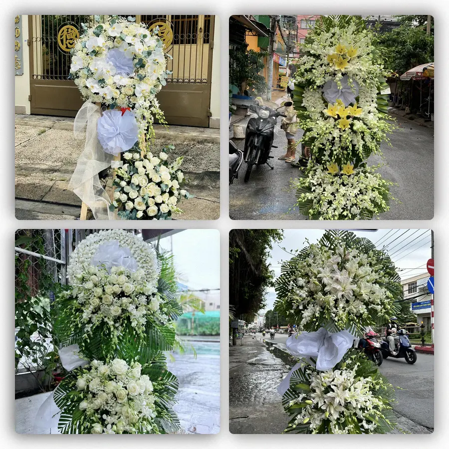 Mẫu hoa đám tang tham khảo ở Xã An Khánh, Thành phố Hải Phòng