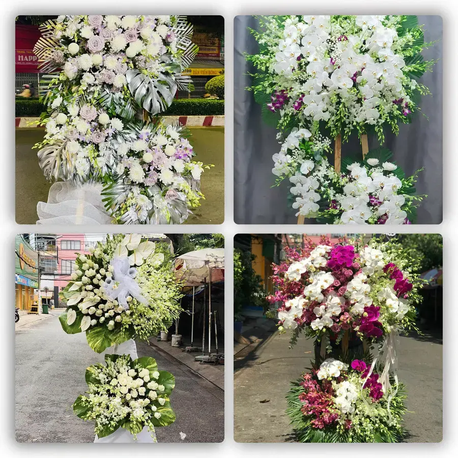 Mẫu hoa đám tang tham khảo ở Xã An Lão, Thành phố Hải Phòng