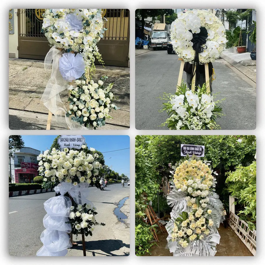 Mẫu hoa đám tang tham khảo ở Xã An Trường, Thành phố Hải Phòng