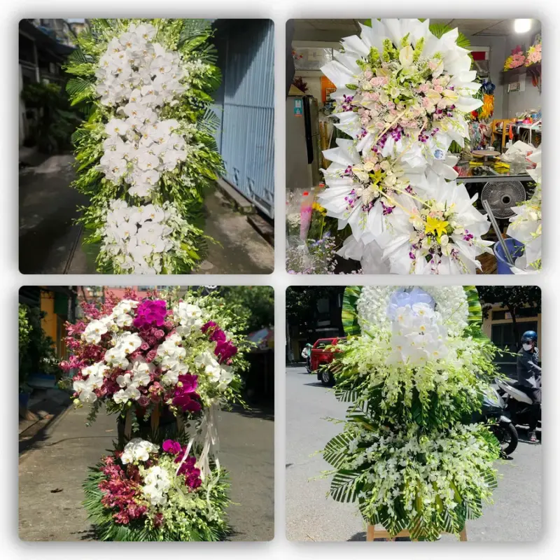 Đặt Hoa Đám Tang Ở Xã Bình Mỹ, Tỉnh An Giang
