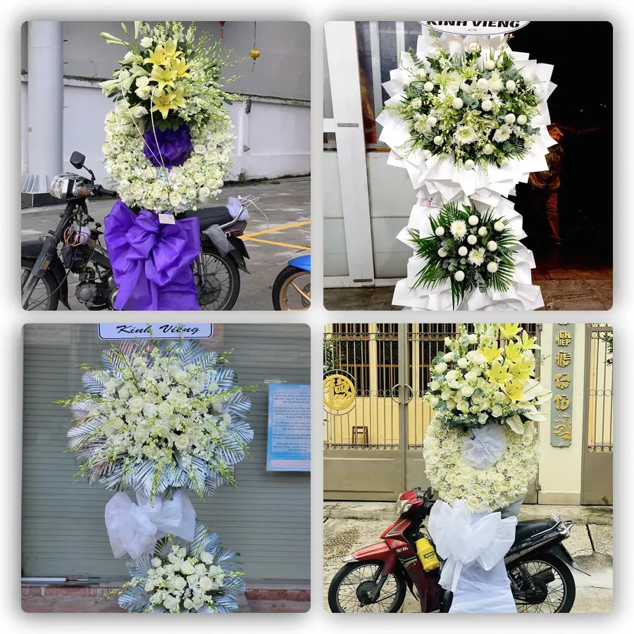 Mẫu hoa đám tang tham khảo ở Xã Cẩm Khê, Tỉnh Phú Thọ