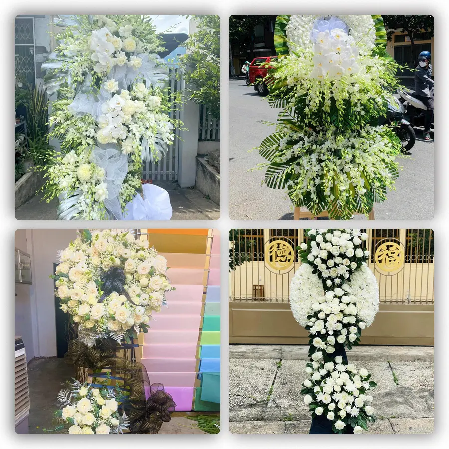 Mẫu hoa đám tang tham khảo ở Xã Gia Phúc, Thành phố Hải Phòng