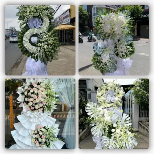 Đặt Hoa Đám Tang Ở Xã Krông Pắc, Tỉnh Đắk Lắk