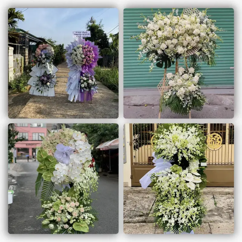 Đặt Hoa Đám Tang Ở Xã Long Tiên, Tỉnh Đồng Tháp