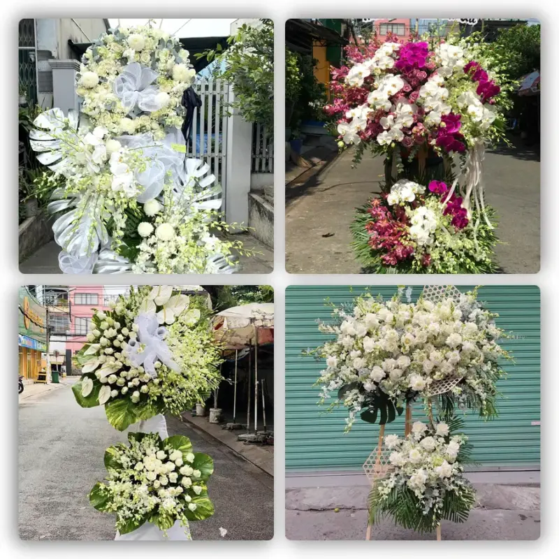 Đặt Hoa Đám Tang Ở Xã Thiên Lộc, Thành phố Hà Nội
