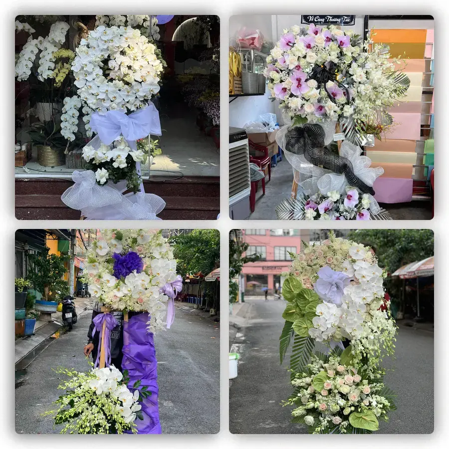 Mẫu hoa đám tang tham khảo ở Xã Vân Đình, Thành phố Hà Nội