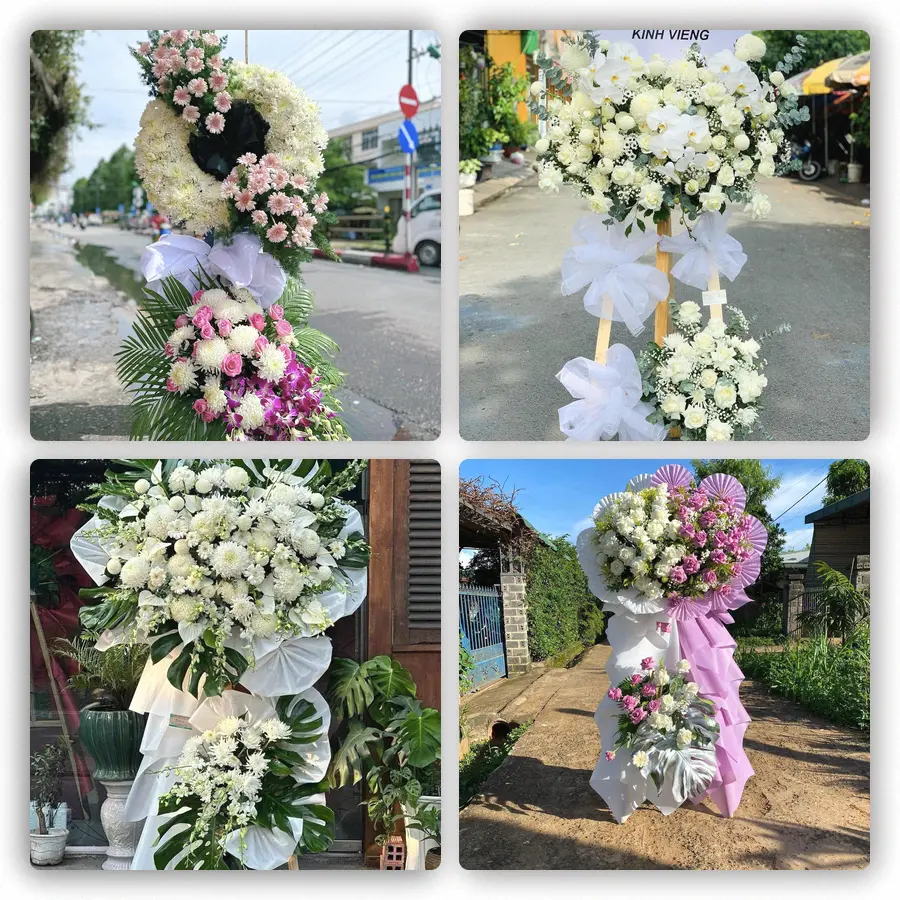 Mẫu hoa đám tang tham khảo ở Xã Xuân Lãng, Tỉnh Phú Thọ