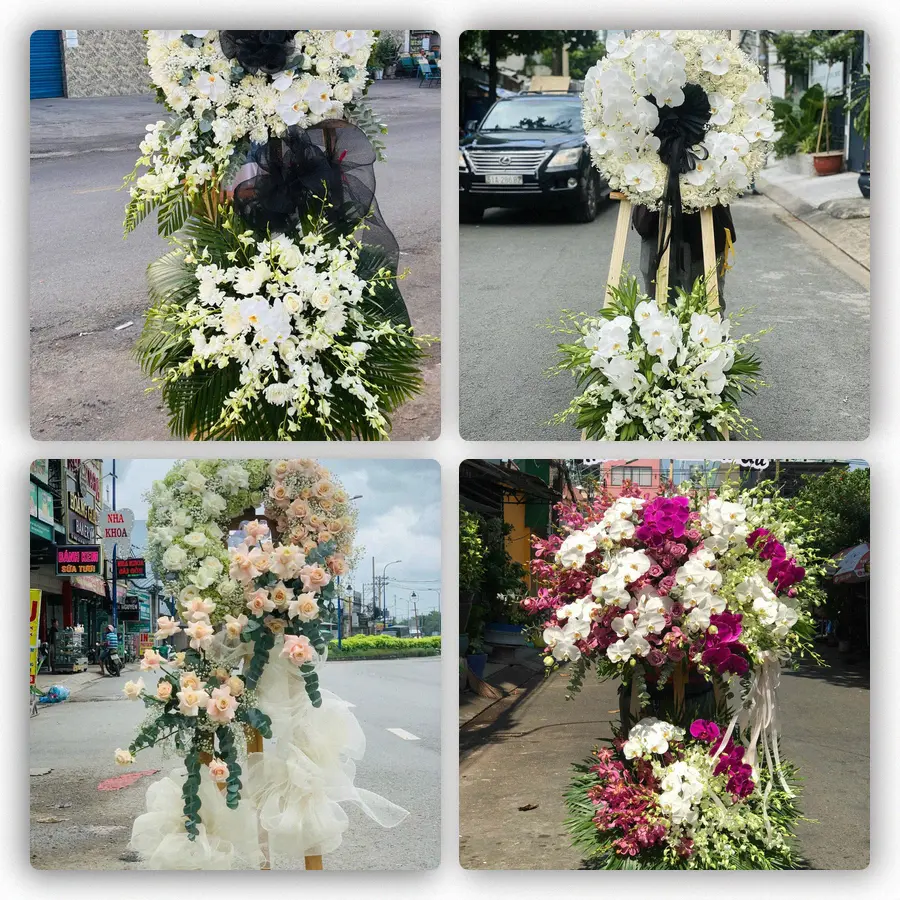 Mẫu hoa đám tang tham khảo ở Xã Yên Cường, Tỉnh Ninh Bình