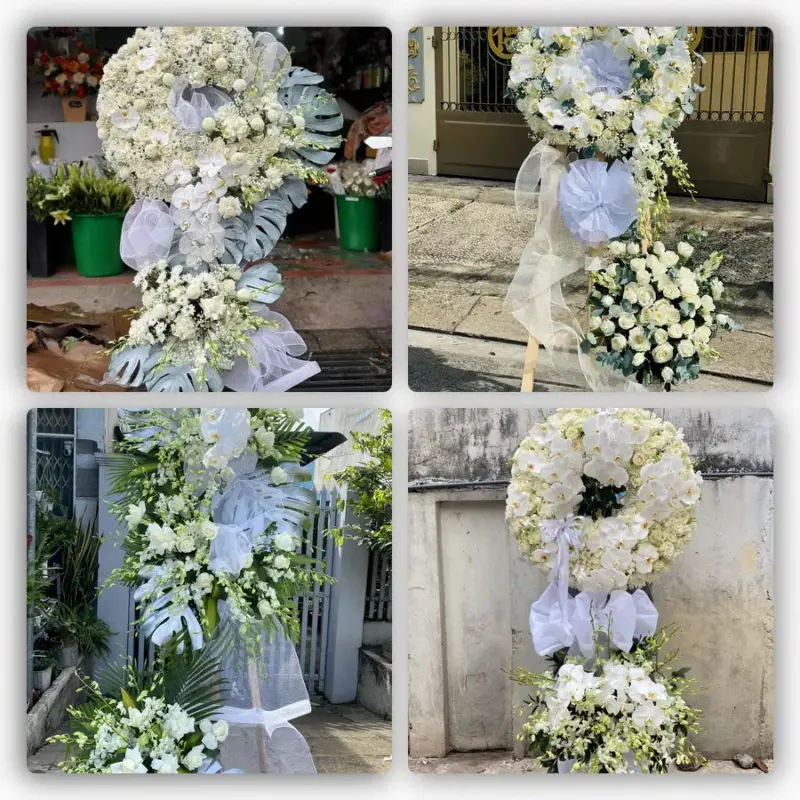 Đặt Hoa Đám Tang Tại Chợ Gạo, Tiền Giang