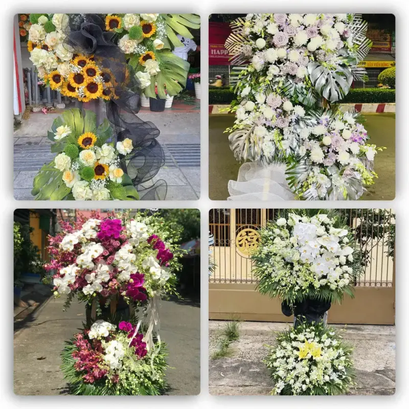 Đặt Hoa Đám Tang Tại Diêu Trì, Tuy Phước