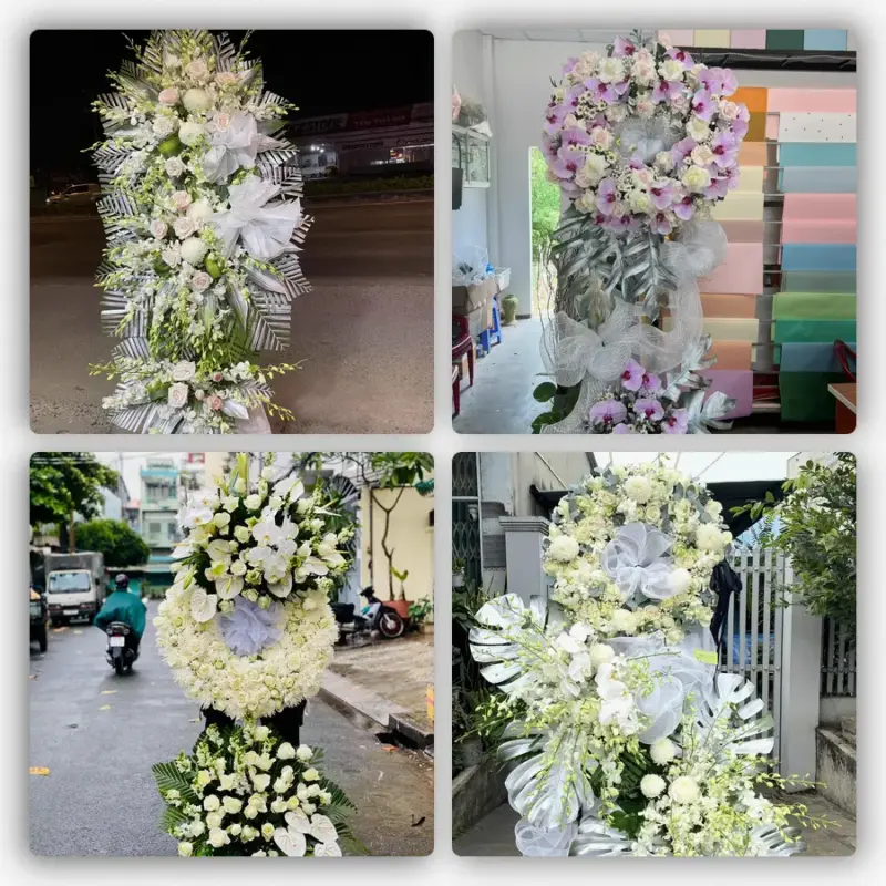 Đặt Hoa Đám Tang Tại Đức Hòa, Long An