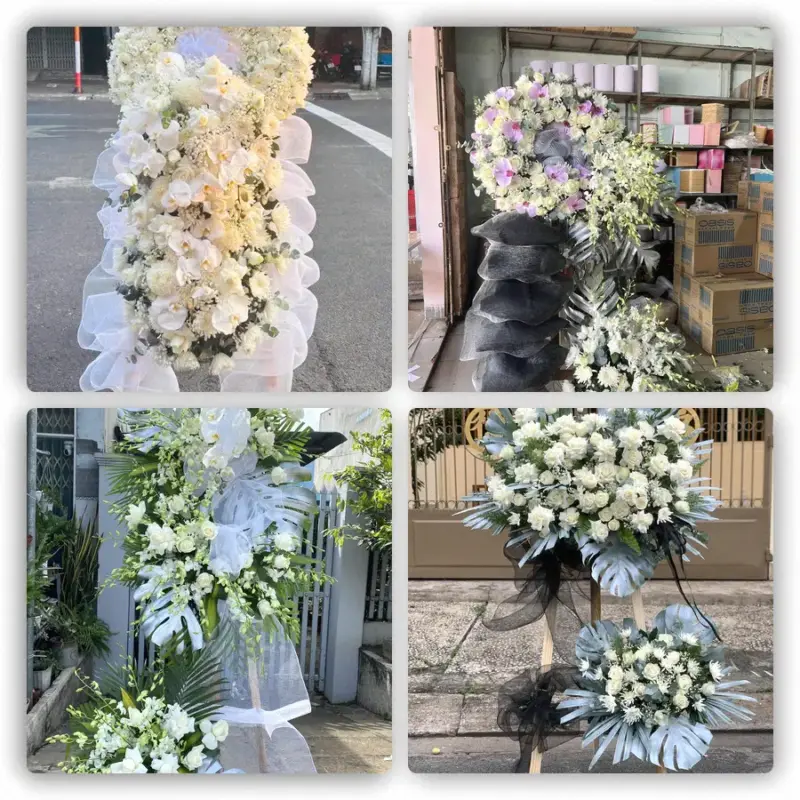 Đặt Hoa Đám Tang Tại Đức Huệ, Long An