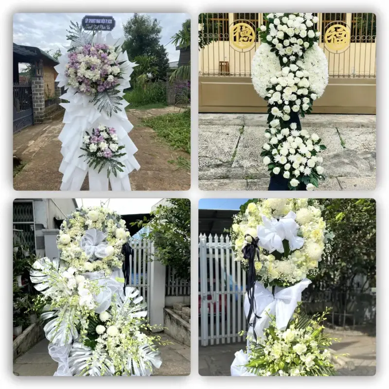 Đặt Hoa Đám Tang Tại Hòn Đất, Kiên Giang