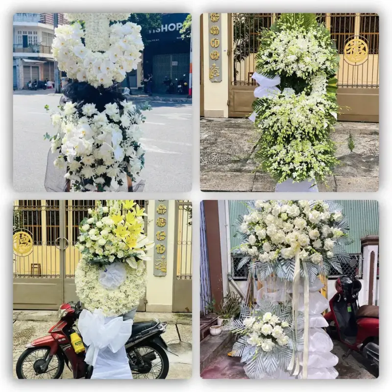 Đặt Hoa Đám Tang Tại Phú Riềng, Bình Phước
