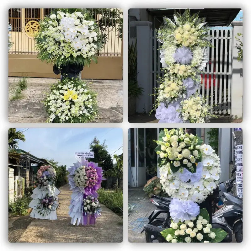 Đặt Hoa Đám Tang Tại Phú Tân, An Giang