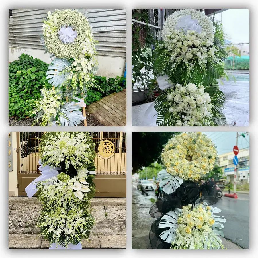 Mẫu hoa đám tang tham khảo ở Phường Dương Nội, Thành phố Hà Nội