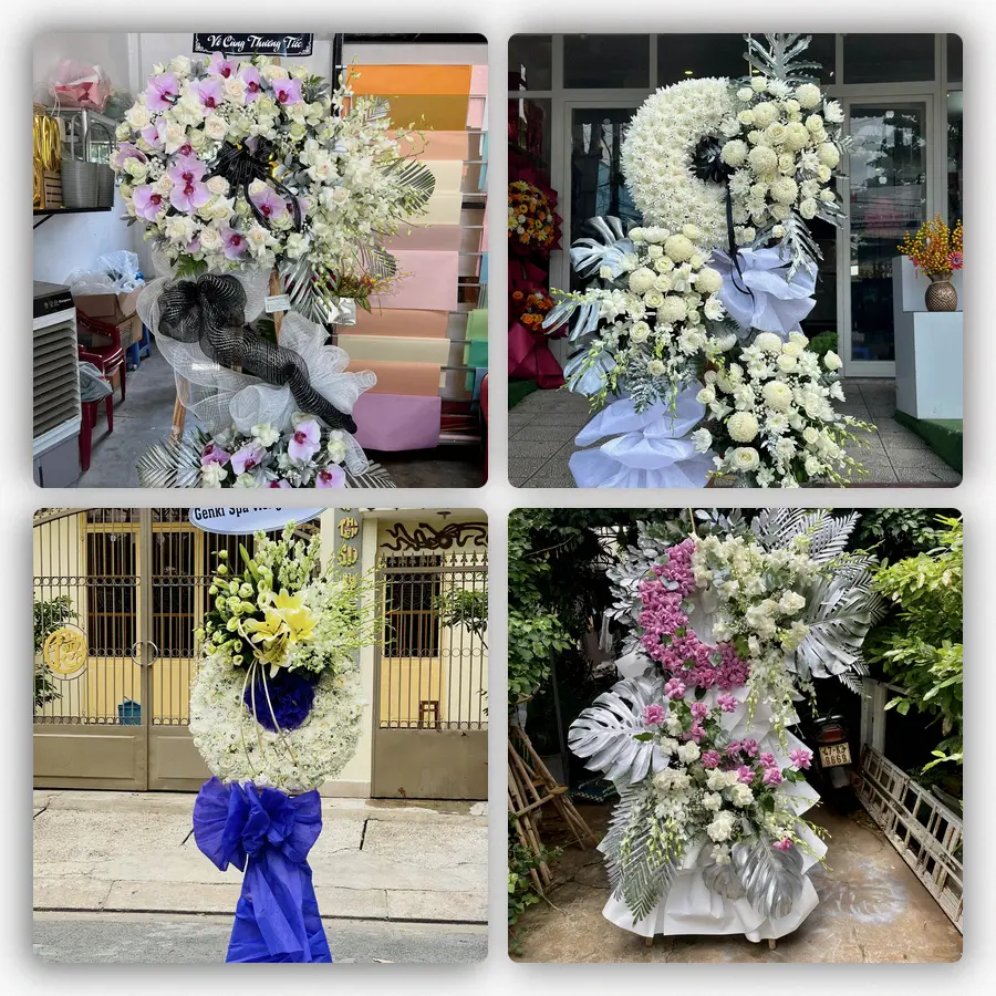 Mẫu hoa đám tang tham khảo ở Phường Hà Tiên, Tỉnh An Giang
