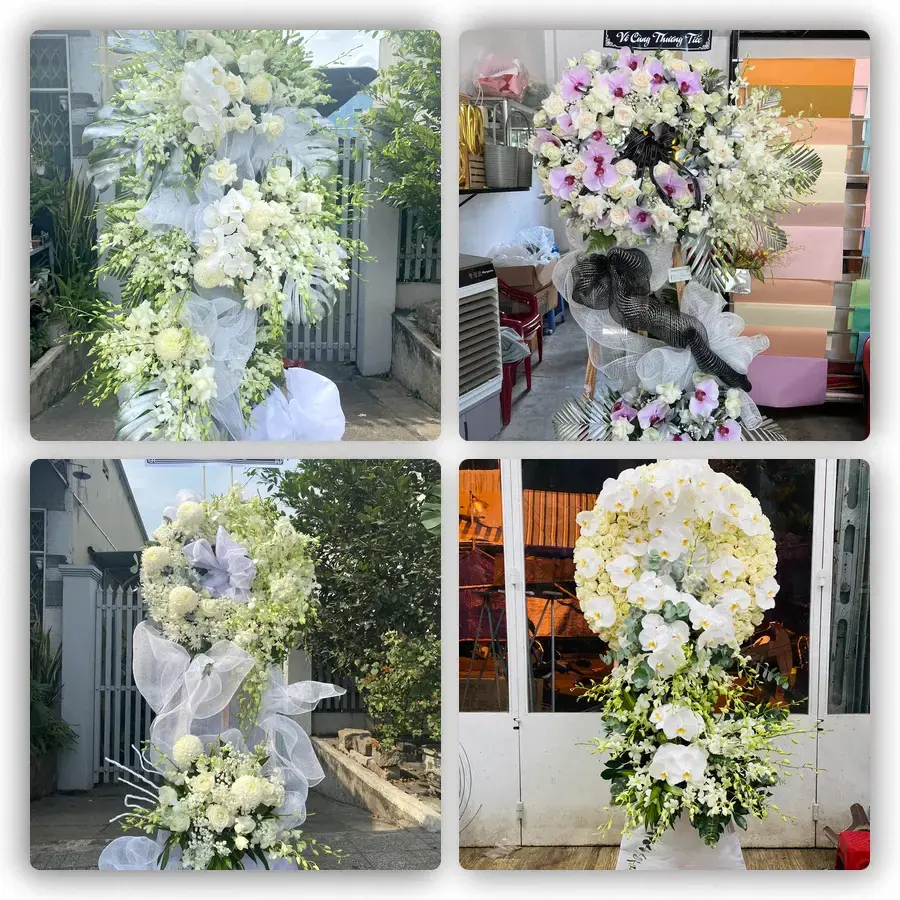 Mẫu hoa đám tang tham khảo ở Phường Khương Đình, Thành phố Hà Nội