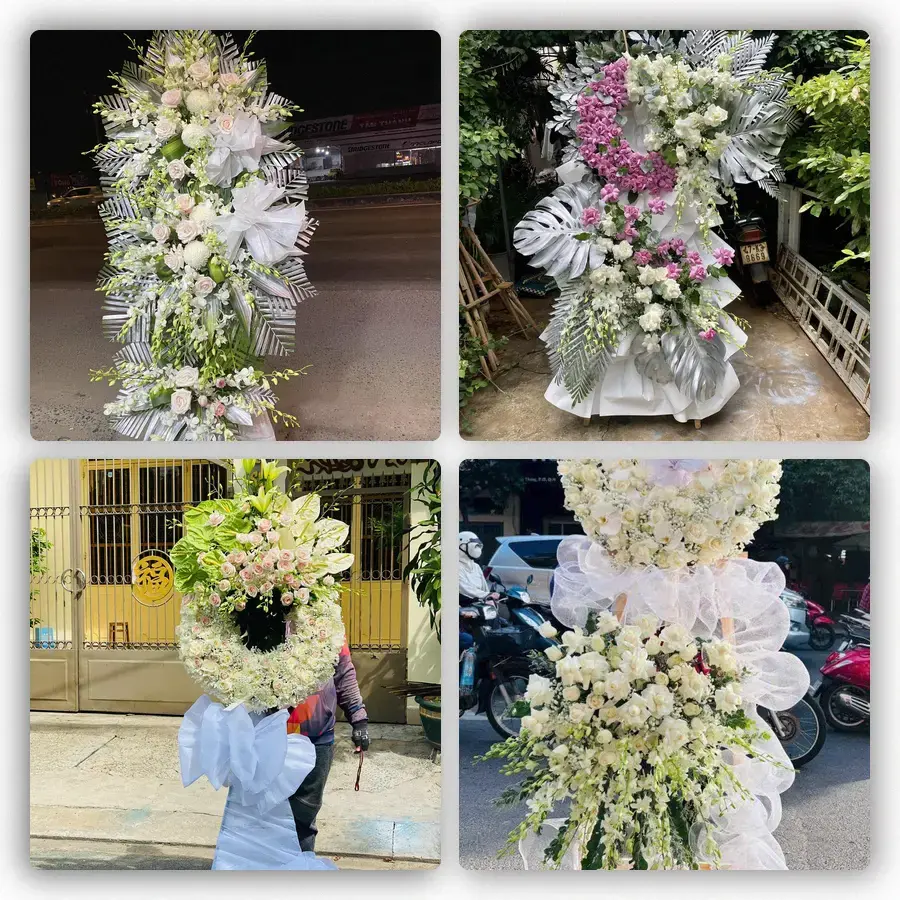 Mẫu hoa đám tang tham khảo ở Phường Kiến An, Thành phố Hải Phòng