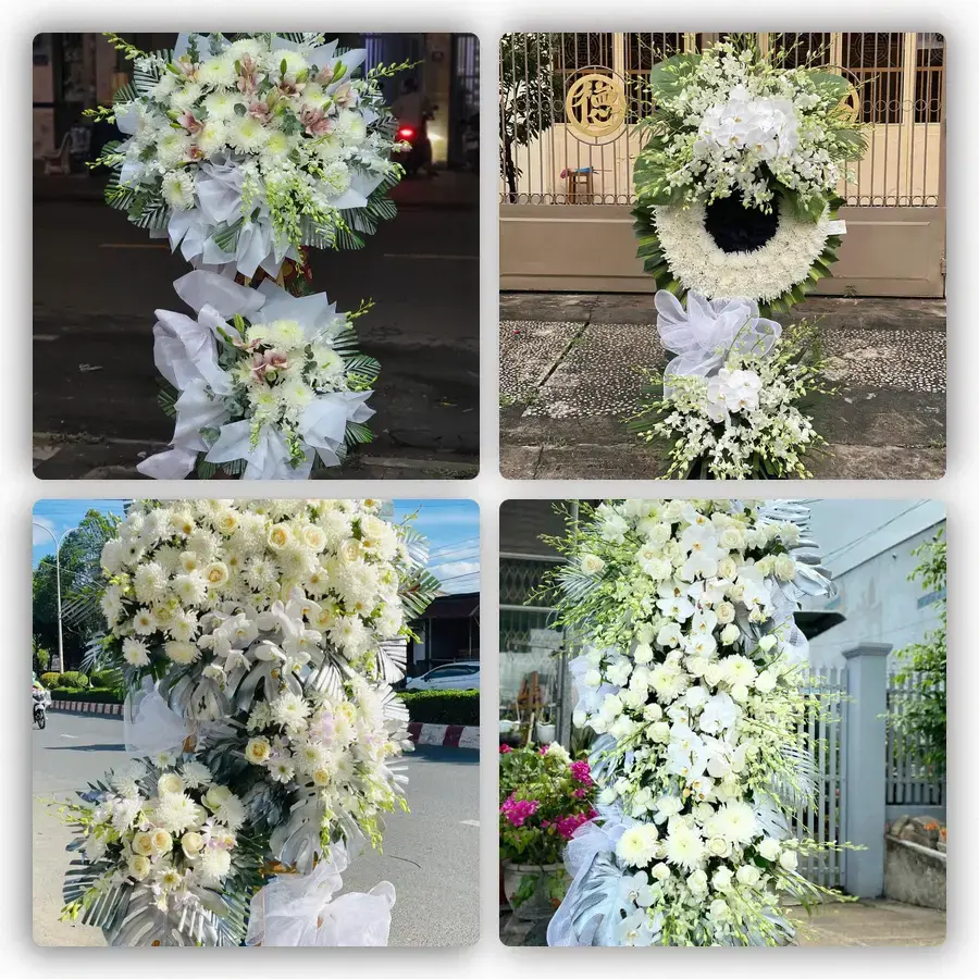 Mẫu hoa đám tang tham khảo ở Phường Ngũ Hành Sơn, Thành phố Đà Nẵng