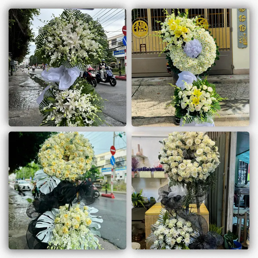Mẫu hoa đám tang tham khảo ở Phường Thanh Đức, Tỉnh Vĩnh Long